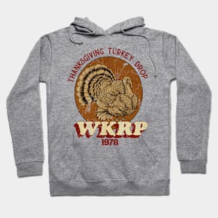 WKRP Turkey Drop // 80s Thanksgiving Hoodie